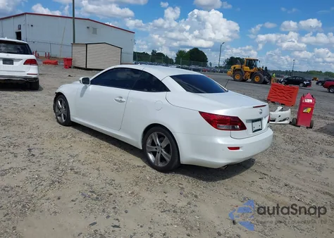 2012 Lexus Is 250C из США, поврежденный, VIN JTHFF2C29C2525499